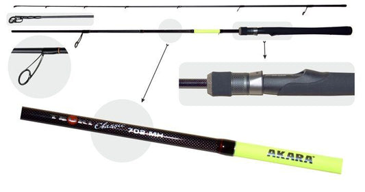 AKARA «TEURI Classic MH TX-30» 2X (saliek., 2,70 m, oglekļšķ., 187 g, tests: 14-35 g) MH902