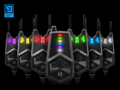 Delphin signalizatoru komplekts TECTON / Bite alarm set Delphin TECTON