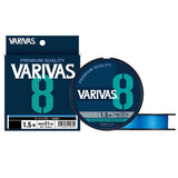 Braided line VARIVAS X8 Braid Line Ocean Blue 150m