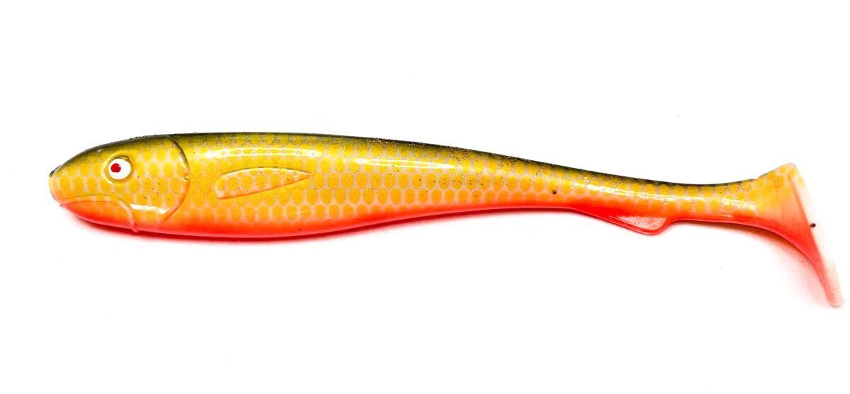 OSHELure Pike Hunter V1 15cm / Līdaku gumijas mānekļi no Latvijas