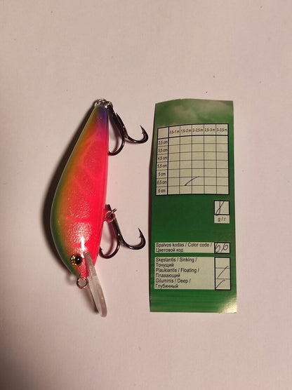 Vivingra lašu mānekļi / Vobleri 8g