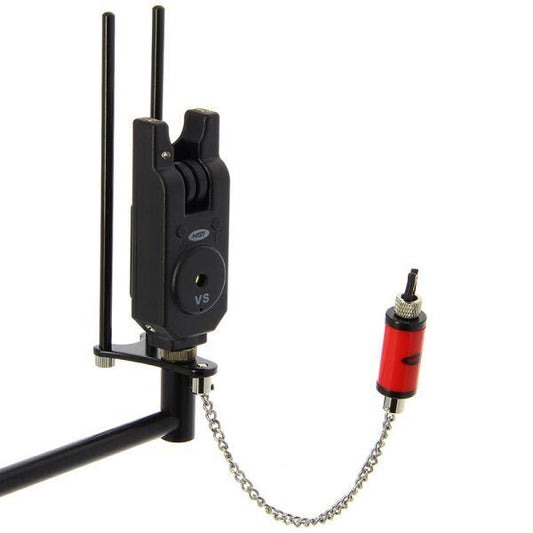 NGT Alumīnija Snag bar mini - melns makšķeres turētājs pie signalizatora