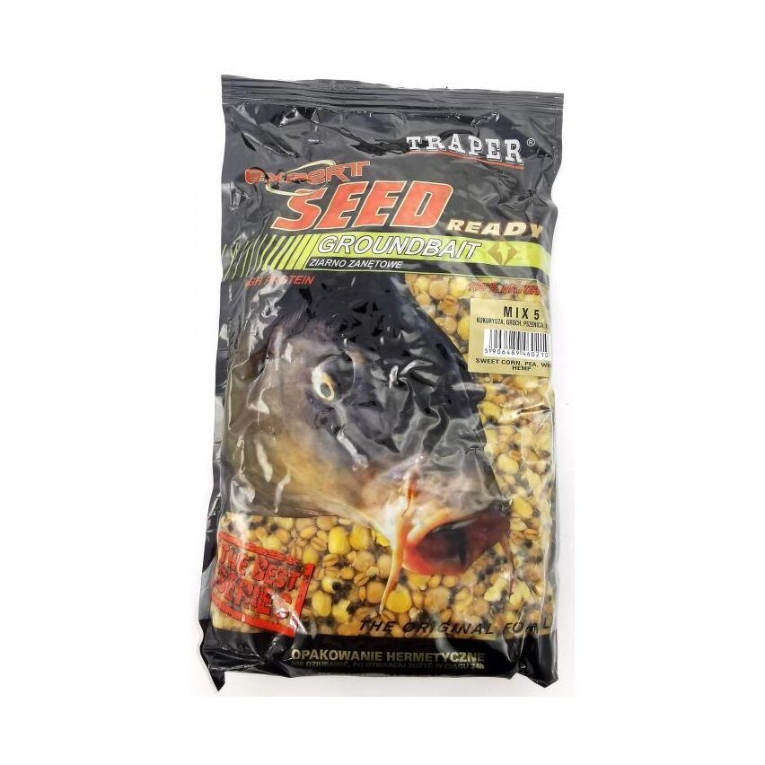 Gatavā barības piedeva Traper Seeds-Boiled 1000gr , 5 veidi