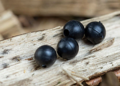 KRYSTON Rubber Beads, Gumijas lodītes, 5mm