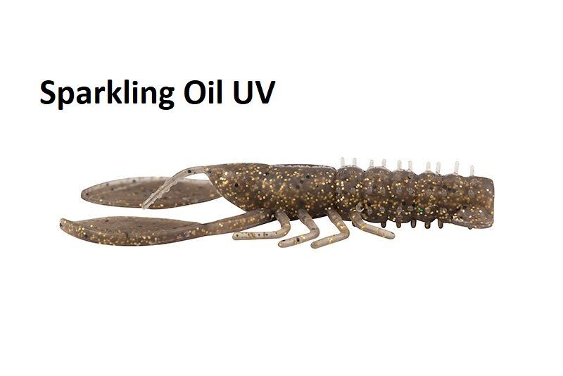 FOX RAGE Crayfish 9cm/3.54”, Gumijas mānekļi ar UV - vēžveidīgie