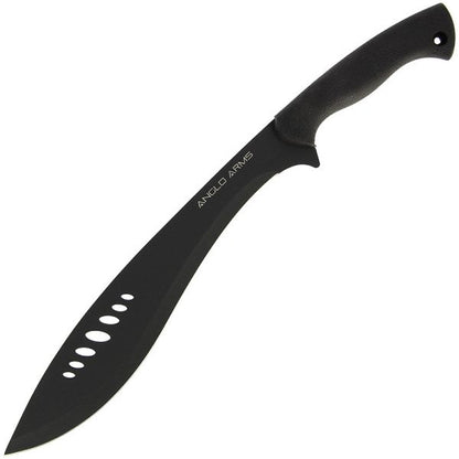 Anglo Arms Kukri stila 50cm melna mačete ar gumijas rokturi