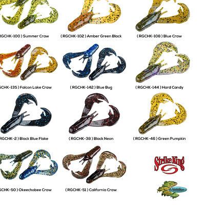 Strike King Rage Tail , Rage Chunk 3" / 7,6cm