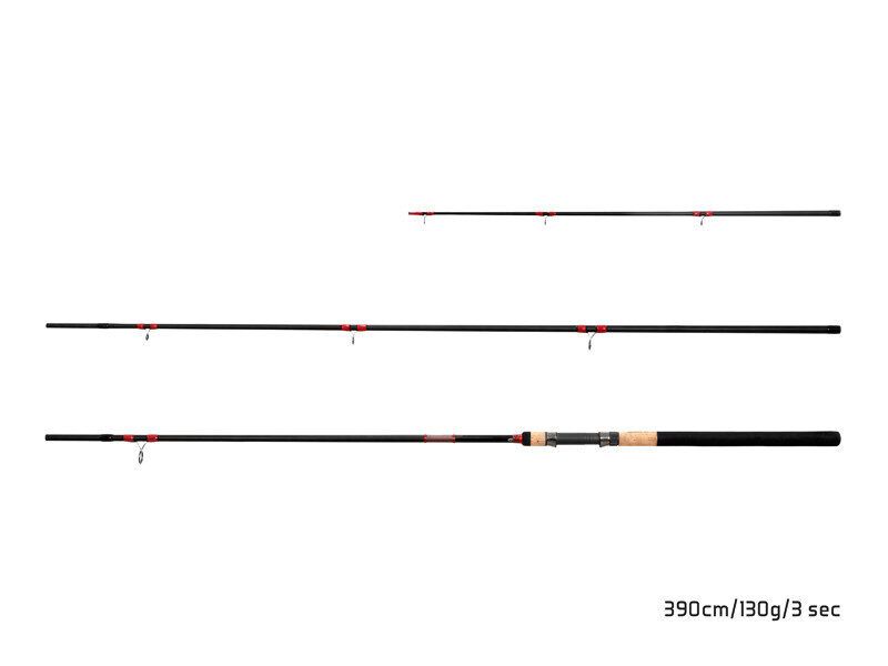Fīderis Delphin LEEDER Feeder + 2 tips 390cm/130g