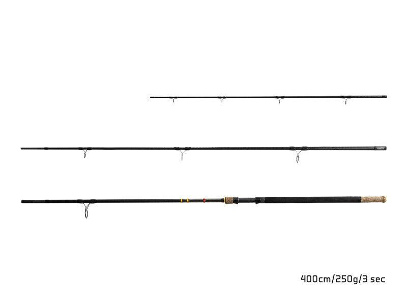 Fīderis Delphin RIVER Trophy NXT X-TREME + 4 tips 400cm/250g