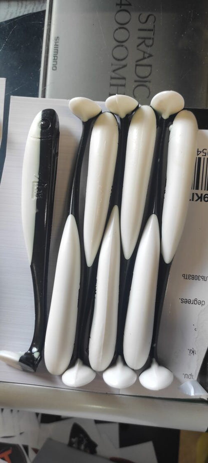 OSHELure x ALEX Crazy Fisherman mīkstie gumijas mānekļi 16cm 24gr. Aleksene Alexene, Ražots latvijā