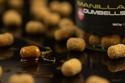STICKY MANILLA DUMBELLS, Vaniļas Cilindra formas boilas