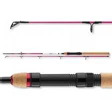 DAIWA Ninja X Kids P 1.50m 10-30g sarkans, Spiningi bērniem