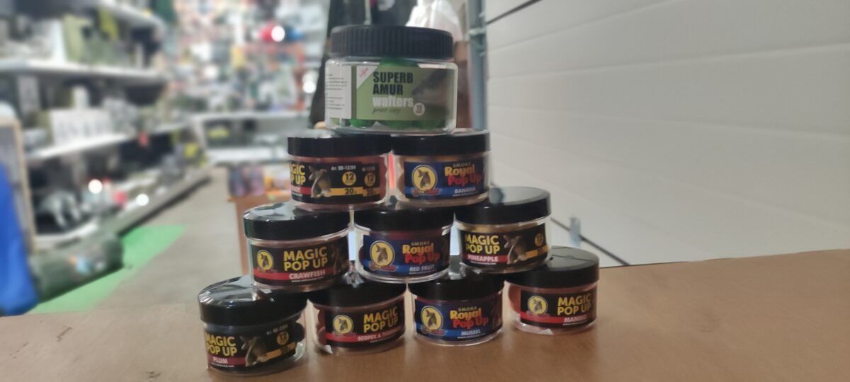 EXC MAGIC Pop Up, 12mm un 16mm Dažādas garšas un krāsas