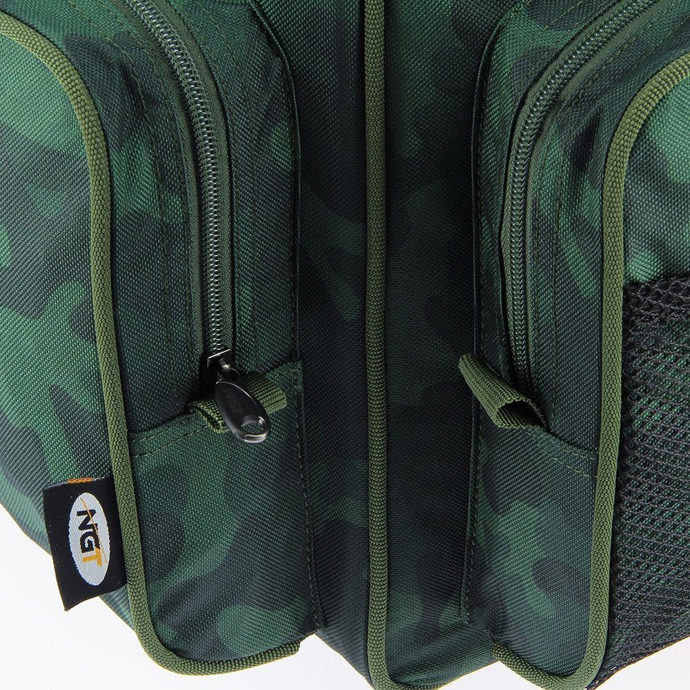 NGT Carryall 709 Camo, Insulēta Aukstuma soma ar 4 nodalījumiem - Kamuflāžas 55 x 36 x 31cm