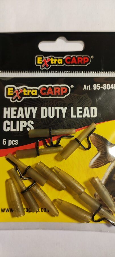 EXC Smago svinu klipši (Heavy Duty Lead Clips)