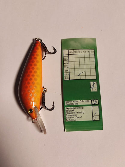 Vivingra lašu mānekļi / Vobleri 8g