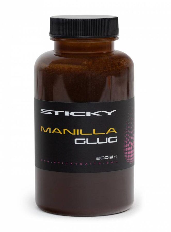 STICKY MANILLA GLUG, Vaniļas garšas mērcēšanas šķidrums - 200ml