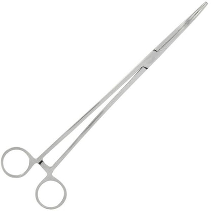 NGT 25cm knaibles āķu izņemšanai, ieliektas, 10" Stainless Steel Forceps