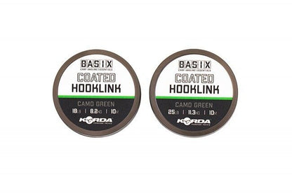 KORDA Basix Coated Hooklink, pavadmateriāls ar pārklājumu / 10m