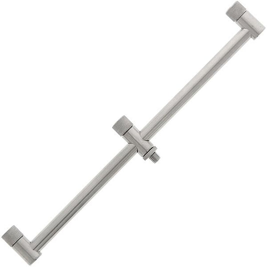 NGT Stainless Steel, 30cm, 3 Rod Buzz Bar , Makšķeru turētājs 3 makšķerēm - tērauda
