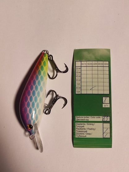 Vivingra lašu mānekļi / Vobleri 8g