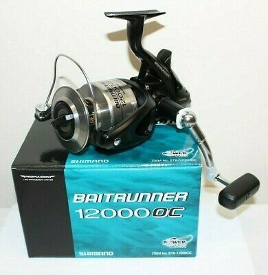 SHIMANO Baitrunner Oceanic 12000 Front Drag, Karpu un fīdera spole ar baitrunner