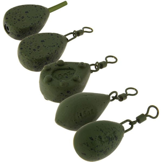 NGT 43gr svins karpu makšķerēšanas sistēmām ar mīksto pārklājumu, non toxic - 3 veidi