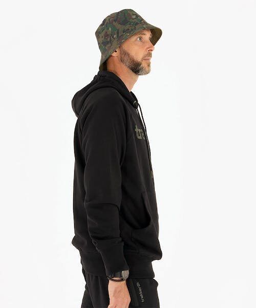 Trakker CR Logo Hoody Black Camo , Logo kapučjaka Melna kamuflāža - dažādi izmēri