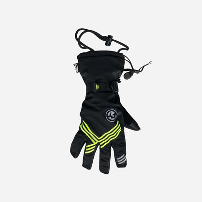 Finntrail WINTERSPORT GraphiteYellow INSULATED WATERPROOF GLOVES / Insulēti cimdi ļoti aukstam laikam