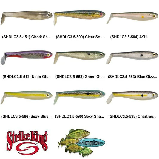 Strike King Shadalicous Swimbait 5.5" / 14cm Gumijas Māneklis