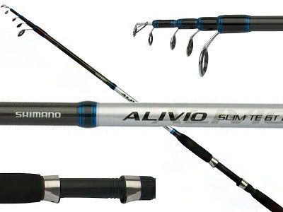 SHIMANO Rod Alivio Slim Tele GT  3,60m 30­-60g 6pc, Teleskopiskais kāts