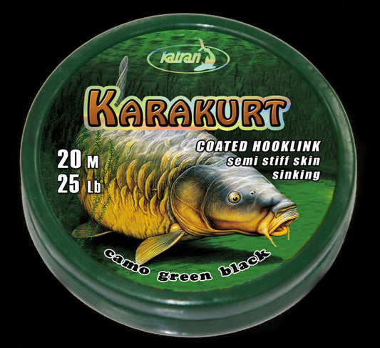 KATRAN Karakurt pavadiņu materiāls ar pārklājumu, 15Lb, 20Lb, 25Lb