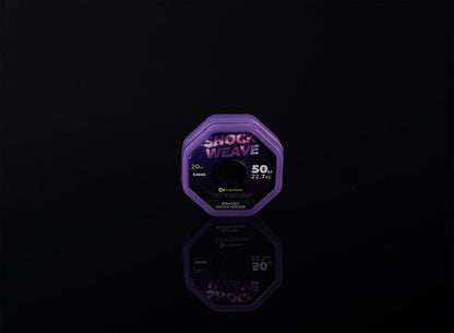 Ridge Monkey ShockWeave Braided Shock Leader, Pītais šoklīderis 50Lb - 20m