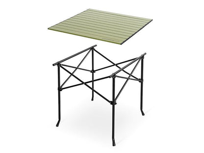 Delphin Folding table CAMPSTA Mega / Salokāms galds 70x70x70cm