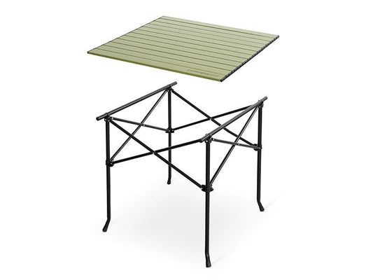 Delphin Folding table CAMPSTA Mega / Salokāms galds 70x70x70cm
