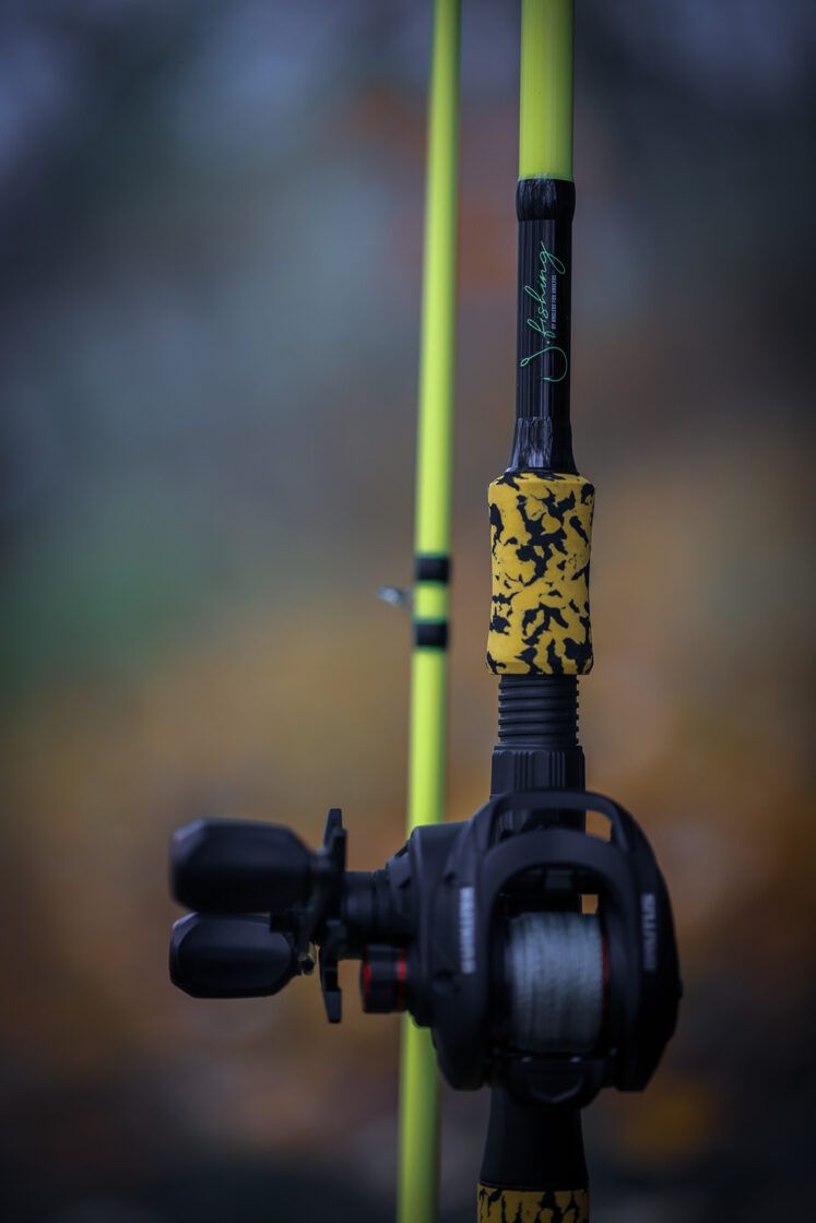 Baitcast J Fishing 270 cm līdz 150gr Big Bait priekš multiplikatora spoles Jfishing