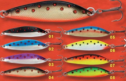 JAMES SPOON 21gr 83mm , Šūpiņi - dažādi