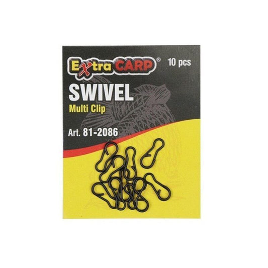 Extra Carp MULTI CLIP Swivel / 10 pcs
