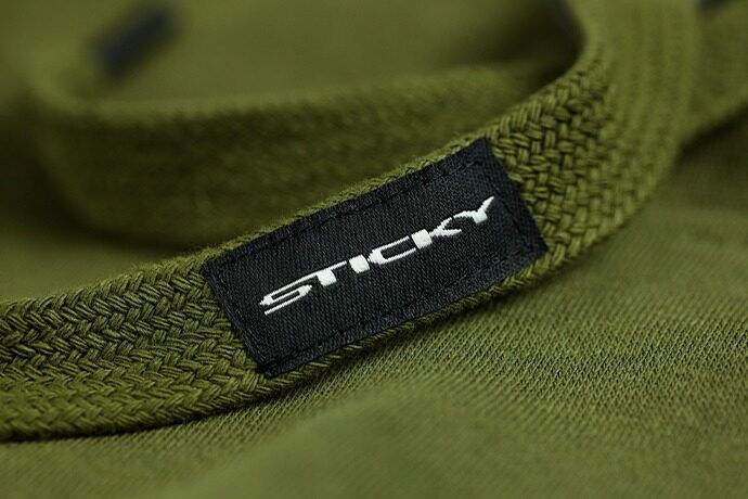 STICKY DARK GREEN PULLOVER HOOD, Zaļa kapučjaka