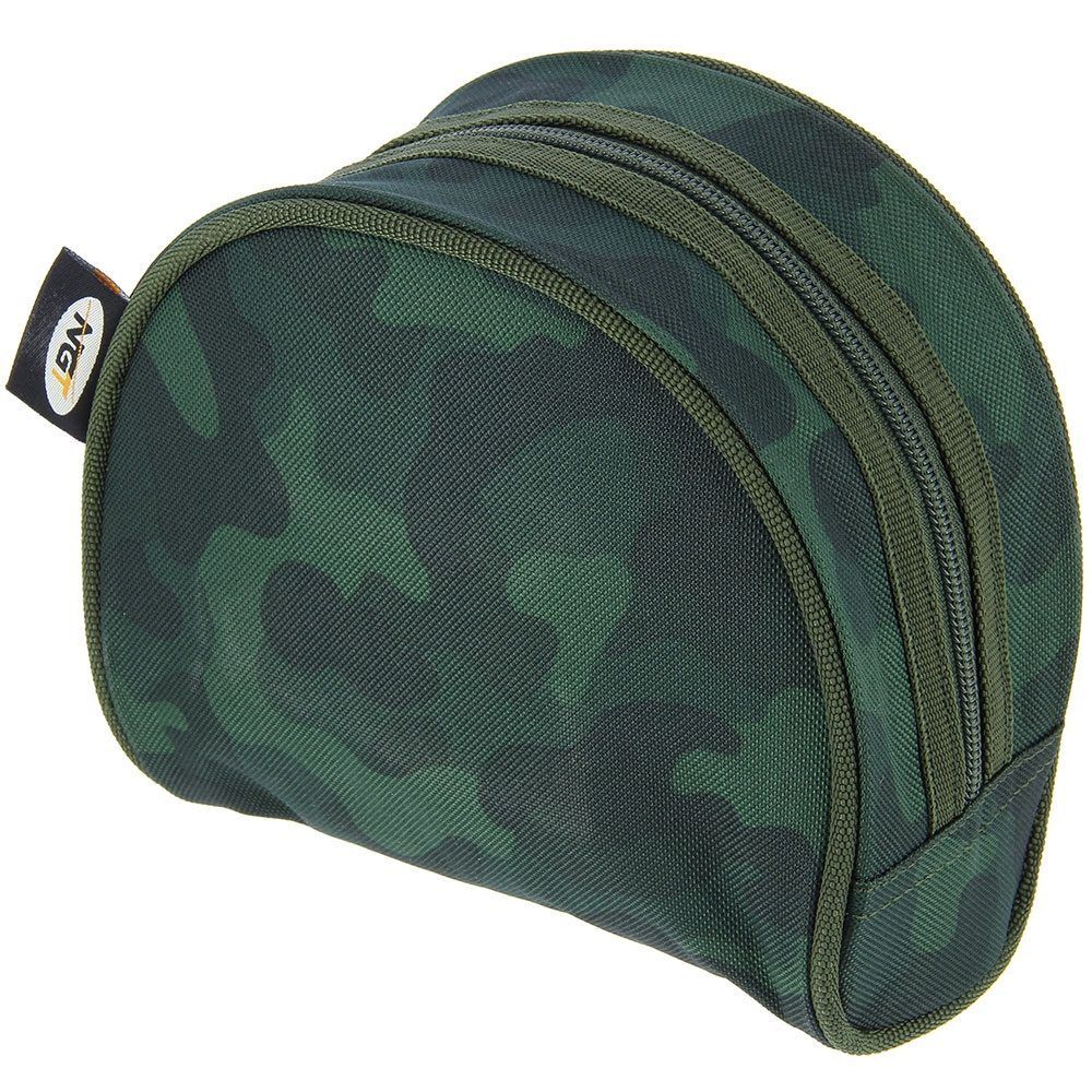 NGT Standard Reel Case Camo - Padded Reel Case , Standarta spoļu soma ar polsterētu oderi Camo