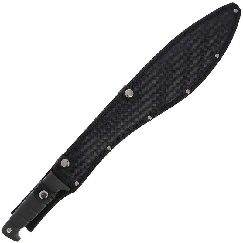 Anglo Arms Machete Panther - 22"/55cm, Kukri stila mačete ar gumijotu rokturi