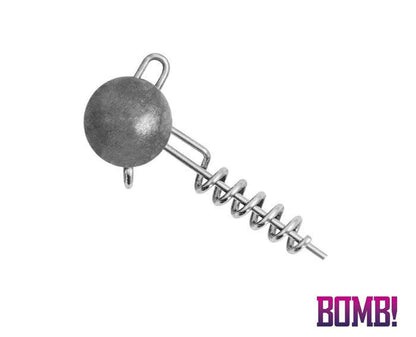 Delphin BOMB! Twisto JIGER 3pcs/ Delphin skrūves ar svinu 5g-30g