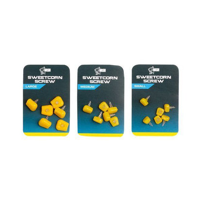 NASH SWEETCORN SCREW, kukurūzas plastmasas ēsmas skrūves