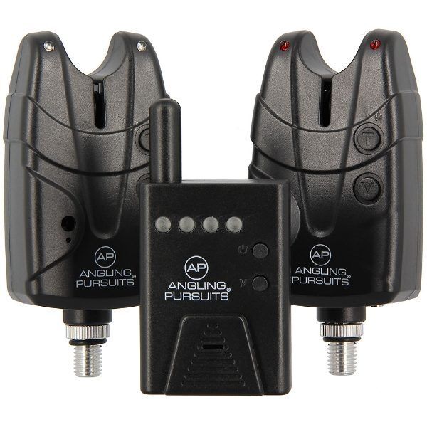 Angling Pursuit JHA Bite Alarm & Receiver Set 2+1 / Pults ar signalizatoriem