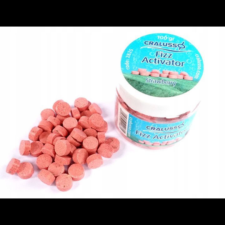 Cralusso Fizz activator tabletes  - zemeņu