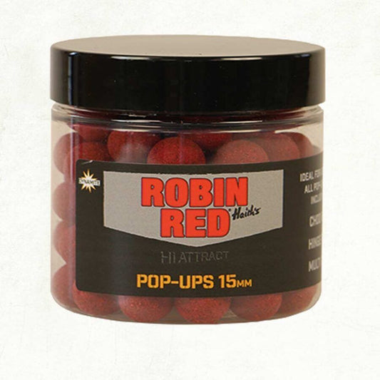 Dynamite Robin Red Foodbait Pop-ups, peldošās boilas
