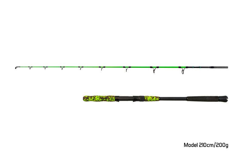 Fishing Rod Delphin MONSTRO II / 2 parts 210cm/200g