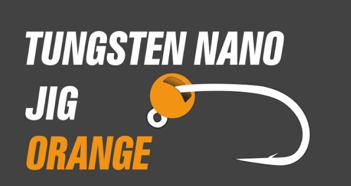 Tungsten Jig Head Tungsten Nano Jig #12 0.1g-1.4g Fluo Orange