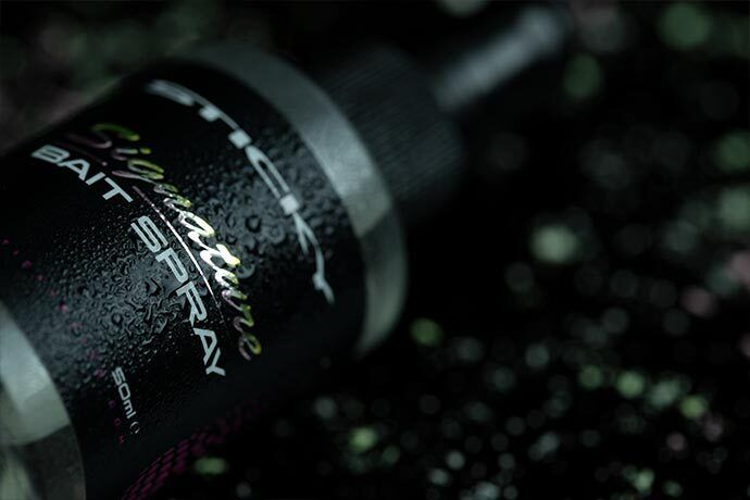 STICKY SIGNATURE BAIT SPRAY, Augļu Ēsmas pūšamais šķidrums 50ml