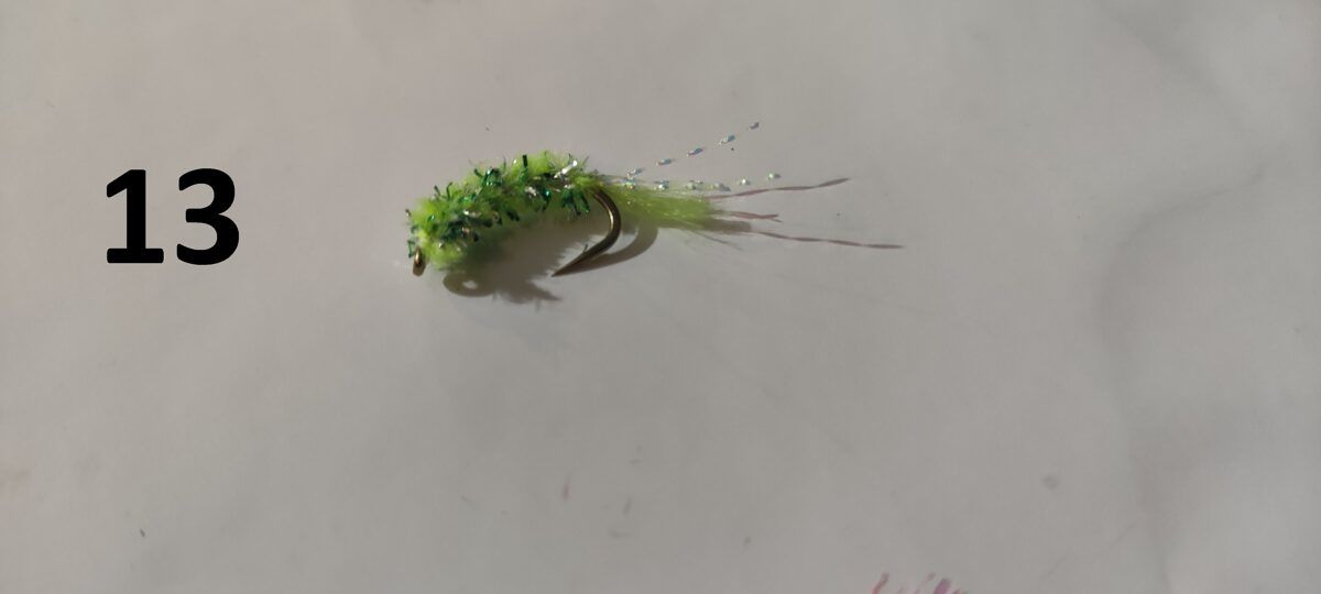 Ziemas mānekļi - Peipusa mušas ar UV efektu - dažādas krāsas un varianti